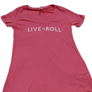 Womens V-neck - pink