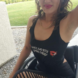 Women's shirt - Wheel Bad Bitch (Black)